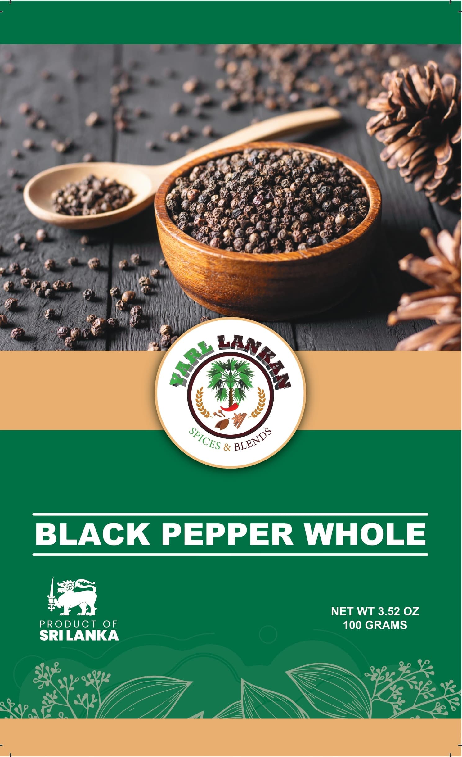 Black Pepper whole